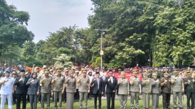 Pemprov Jatim Gelar Apel Kesiapsiagaan Nasional Di Alun-Alun Sidoarjo, Wakil Bupati Sidoarjo : Sinergi Lintas Sektoral Dalam Menjaga Keamanan dan Kenyamanan Masyarakat Jatim