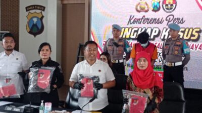 Keterangan Gambar: Press Release Sakit Hati Dendam Lama Anak Kandung Bantai Ayah Kandungnya Sendiri