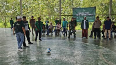Turnamen Futsal yang diselenggarakan oleh GP Ansor Kecamatan Geger resmi dibuka pada hari Kamis, 01/05/2025