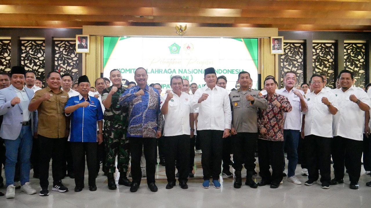 Imam Muchri Resmi Nahkodai KONI Sidoarjo, Targetkan Juara Umum Porprov Jatim IX 2025