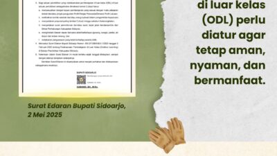 Sekolah Boleh Adakan Outdoor Learning (ODL) Lagi, Bupati Subandi Minta Tetap Utamakan Keselamatan Anak Didik