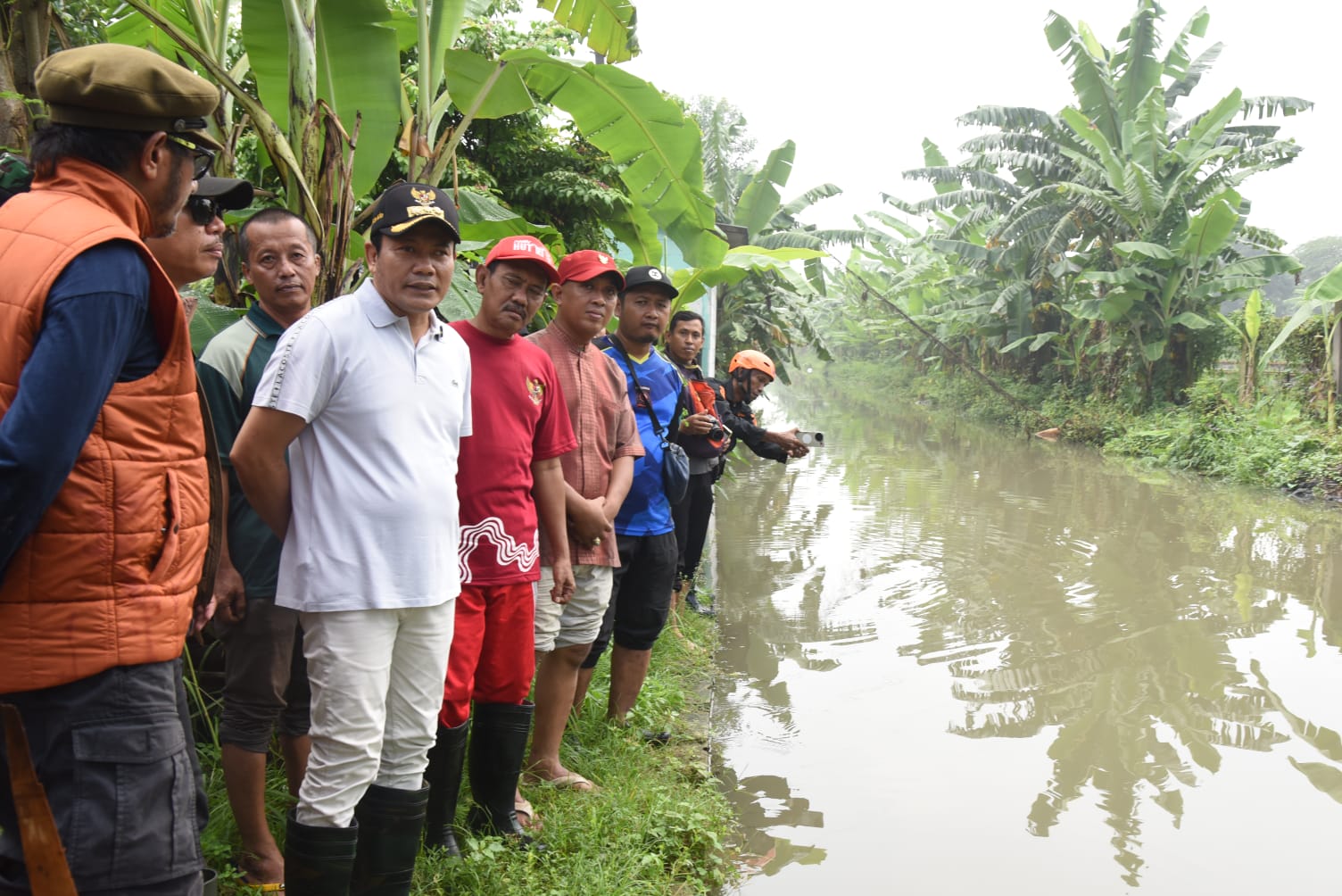 Sidak Banjir, Bupati Subandi Siapkan Pompa dan Bangun Kisdam