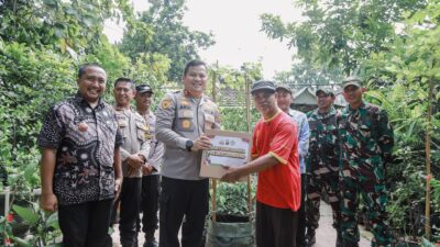 Kapolres Jombang Kunjungi Desa Percontohan Program Pekarangan Pangan Bergizi di Mojotrisno