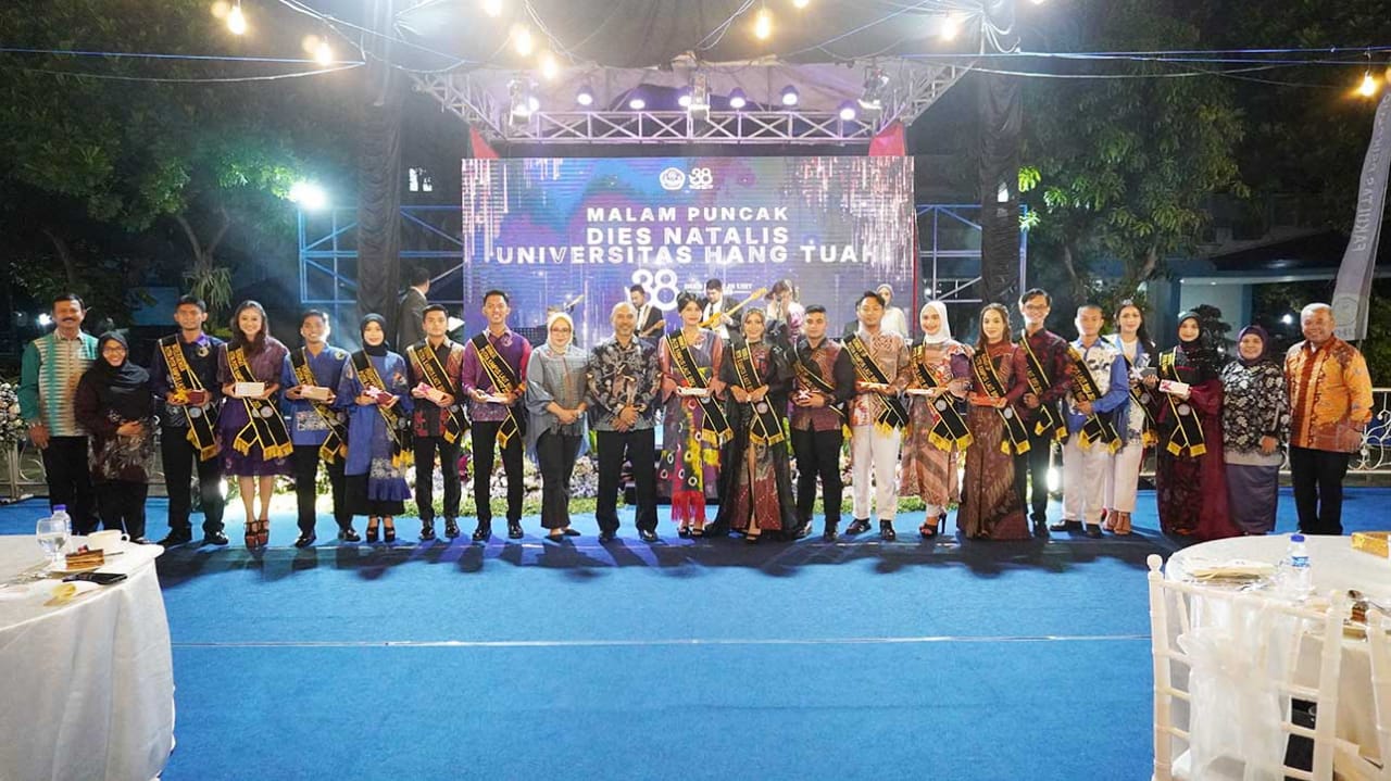 Universitas Hang Tuah Gelar Malam Syukuran Dies Natalis ke-38 Penuh Semangat, Syukur, dan Optimisme