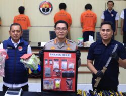 Polda Jatim Bongkar Jaringan Narkoba Malaysia ke Surabaya dengan Modus Shock Breaker