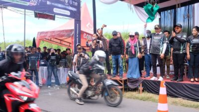 Bupati dan Wabup Sidoarjo Gelar Dragbike Street Race 2025, Berikan Wadah Pecinta Balap Motor di Sidoarjo