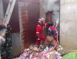 Amukan Sijago Merah Melahap 4 Ruko dan 6 Orang MD di Manyak Payed Aceh Timiang 