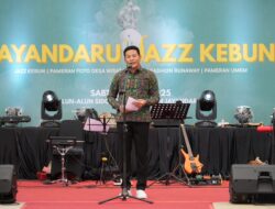 Bupati Sidoarjo Subandi Buka Ajang Ekonomi Kreatif 2025; Jayandaru Jazz Kebun Wadah Apresiasi dan Inovasi Seni Sidoarjo