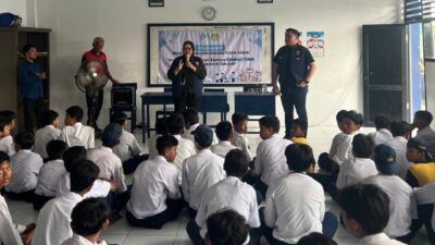 Polres Pelabuhan Tanjungperak Masuk Sekolah Gencar Sosialisasi Bahaya Narkoba dan Cegah Kenakalan Remaja