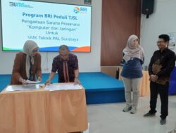 Program BRI Peduli TJSL : Pengadaan Sarana Prasarana Komputer dan Jaringan untuk SMK Teknik PAL Surabaya