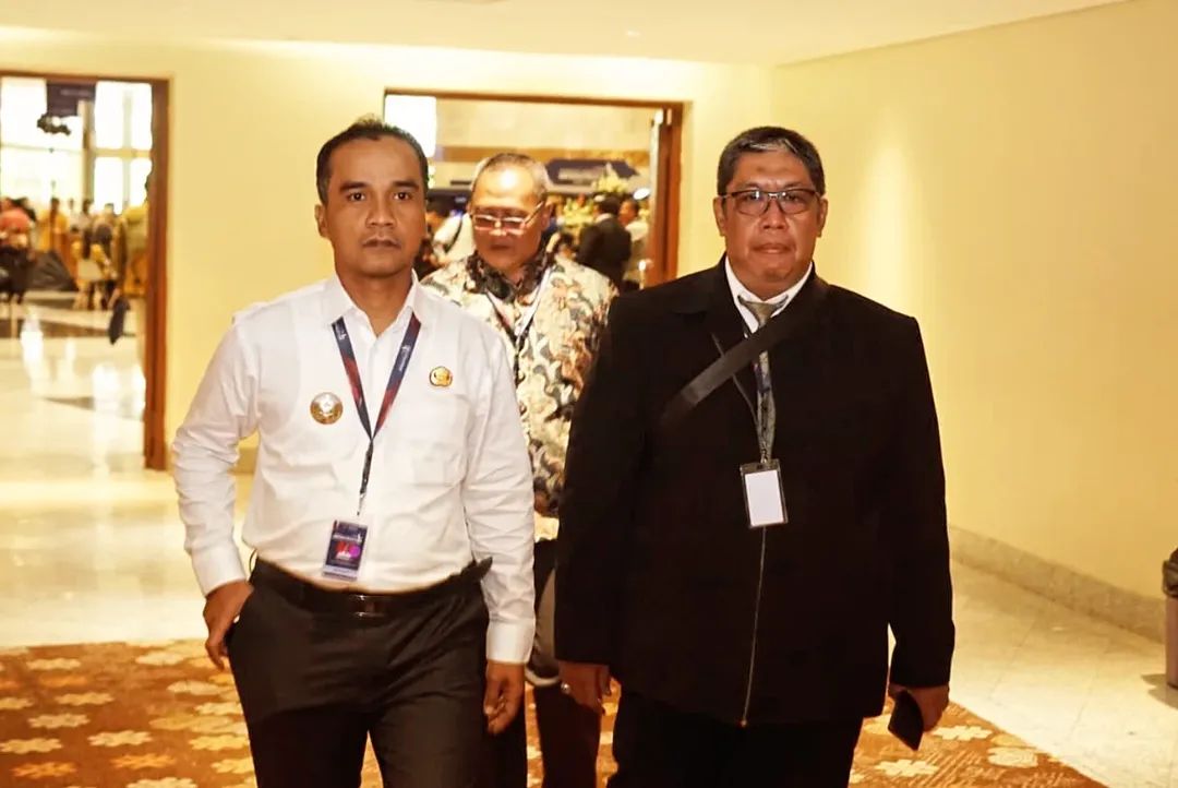 Lukman Hakim menghadiri pembukaan International Conference on Infrastructure (ICI) 2025 yang diselenggarakan di Jakarta Convention Center (JCC)