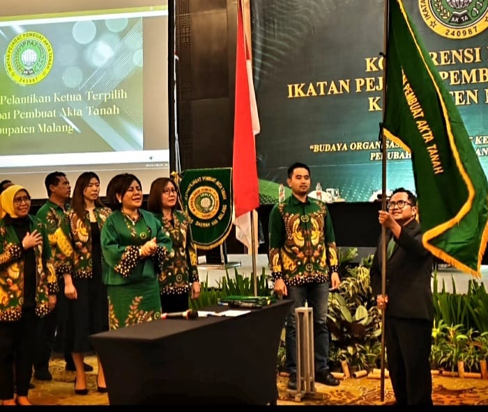 Keterangan Foto: Shepta Priyambodo, SH.,MKn Terpilih Pimpin IPPAT Kabupaten Malang
