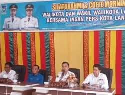 Coffe Morning, Walikota dan Wakil Walikota Langsa Jalin Silaturahmi Bersama Insan Pers 