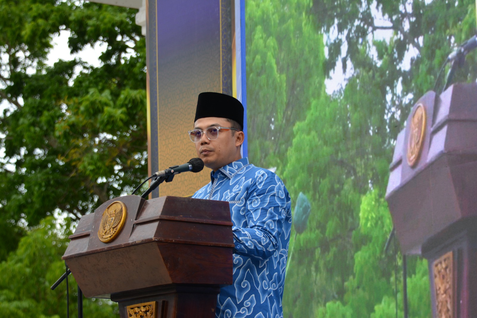 Keterangan Foto: Walikota dan Wakil Walikota Langsa Gelar Open House Di Hari Raya Idul Adha 1446 H