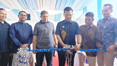 Keterangan Foto: Wali Kota Langsa Jeffry Sentana S Putra SE Resmikan Laboratorium Klinik Bio-Care