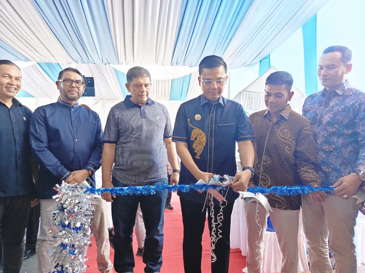 Keterangan Foto: Wali Kota Langsa Jeffry Sentana S Putra SE Resmikan Laboratorium Klinik Bio-Care
