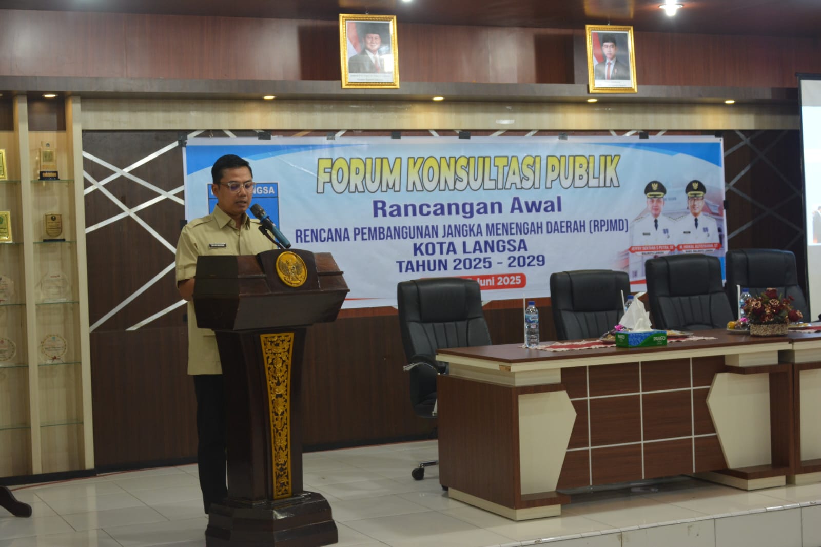 Keterangan Foto: Wali Kota Langsa Jeffry Sentana S Putra SE