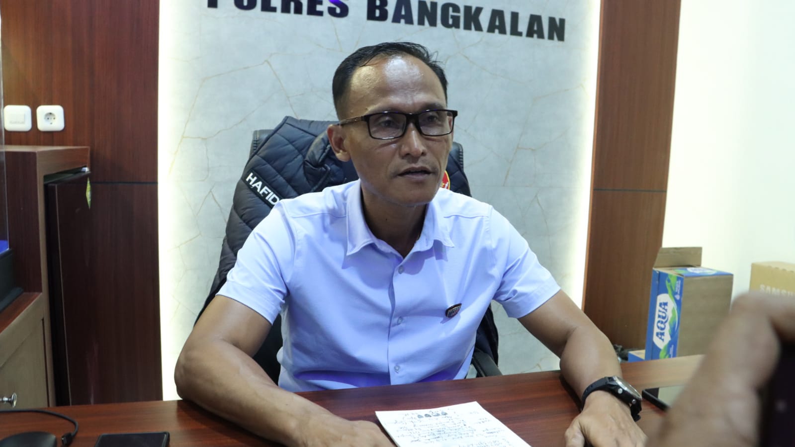 Kasatreskrim Polres Bangkalan AKP Hafid Dian Maulidi, S.H