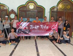 Wujud Syukur dan Kedekatan Polri dengan Masyarakat Lewat Aksi Nyata di Masjid Raudlotus Sholihin