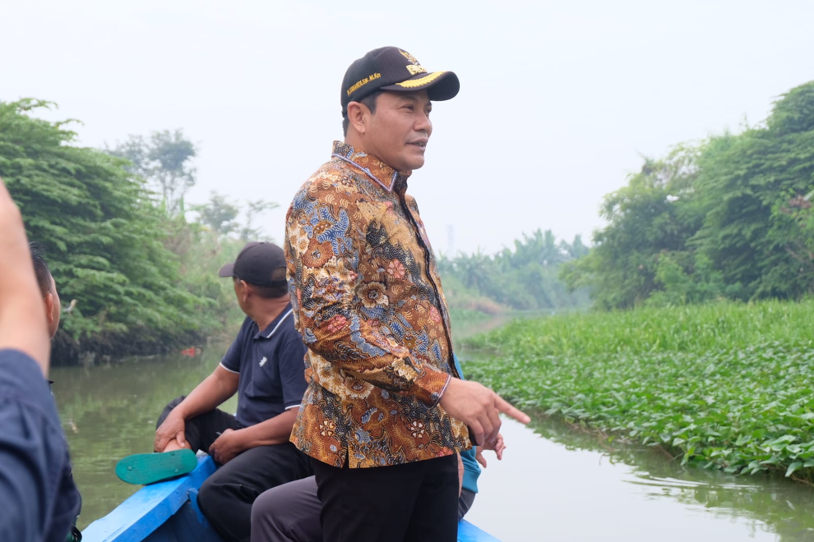 Bupati Subandi Susuri Sungai Mbah Gepuk, Minimalisasi Banjir Bupati Lakukan Susur Sungai Mbah Gepuk