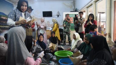 Pemkab Sidoarjo Support Dapur Umum Mandiri Warga Terdampak Banjir Desa Ngaban