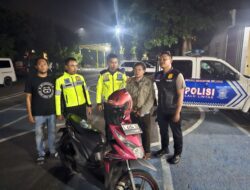 Anggota Satlantas Polres Bangkalan Amankan Pelaku Curanmor Asal Surabaya di Pos Sendang