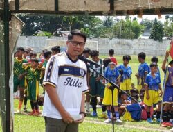 Wakil Wali Kota Buka Open Turnamen Sepakbola U 12 dan U 13 Pada HUT Ke-16 SSB Elang Biru Langsa
