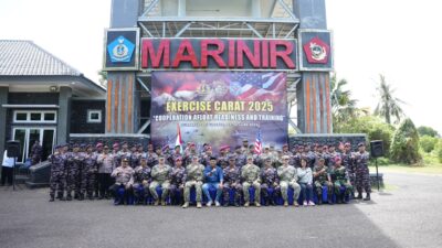 Keterangan Foto: Latihan Bersama CARAT 2025 Resmi Ditutup, Tekankan Sinergi Kemanusiaan dan Operasi Maritim