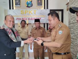 HUT Ke-79 Bhayangkara, Polsek Kwanyar Tasyakuran dan Potong Tumpeng