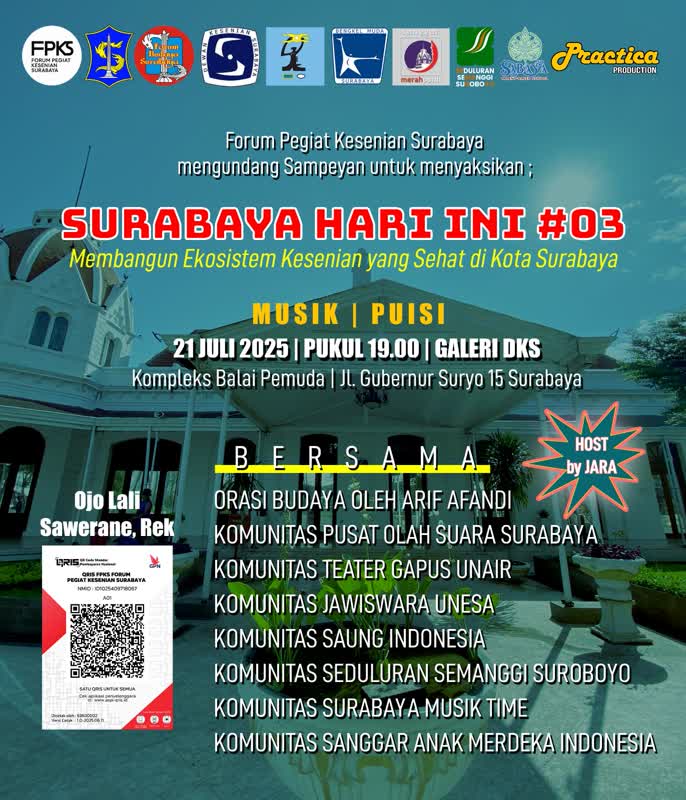 Keterangan Gambar: Membangun Ekosistem Seni yang Sehat di Surabaya