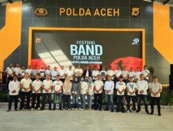 Kapolda Aceh Resmi Tutup Festival Band Hari Bhayangkara ke-79