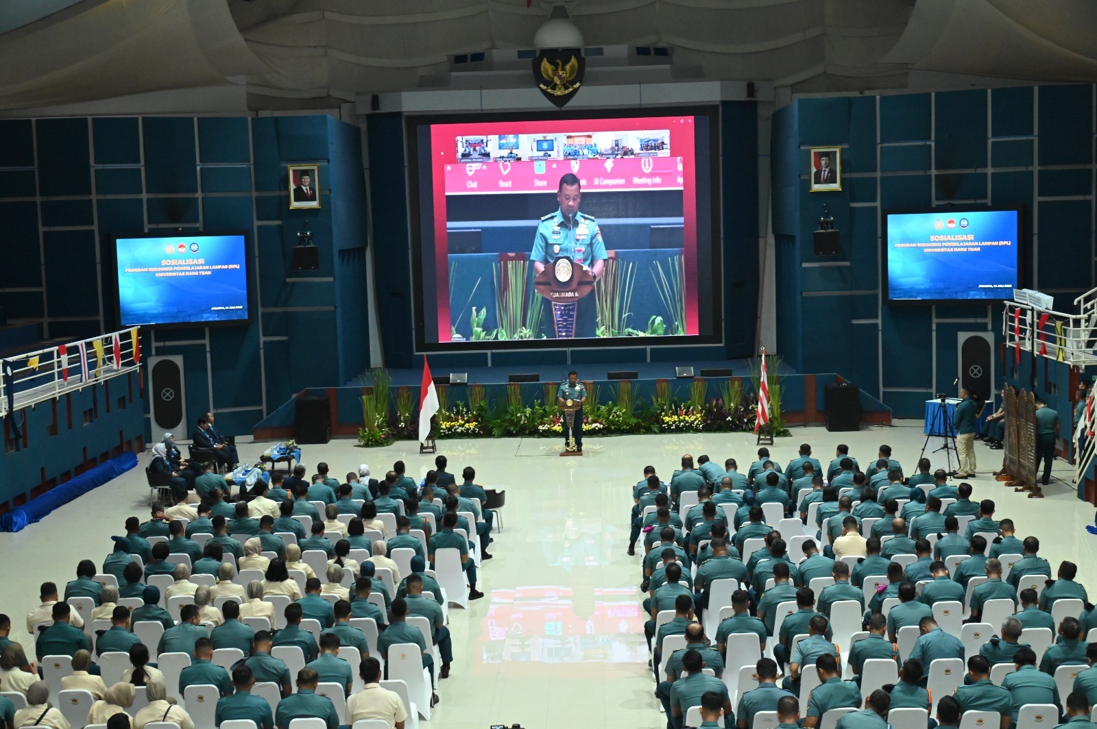Sosialisasi Kampus Laut Biru, Universitas Hang Tuah Tampilkan Kekuatan Fakultas Unggulan di Koarmada RI