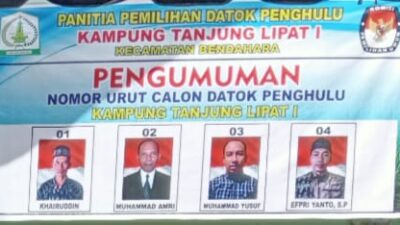 Efri Yanto SP Datok Penghulu Tanjung Lipat I