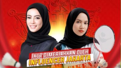 Keterangan Gambar: Dua Influencer Jakarta Akan Meriahkan Kejuaraan Badminton Kapolda Aceh Cup 2025