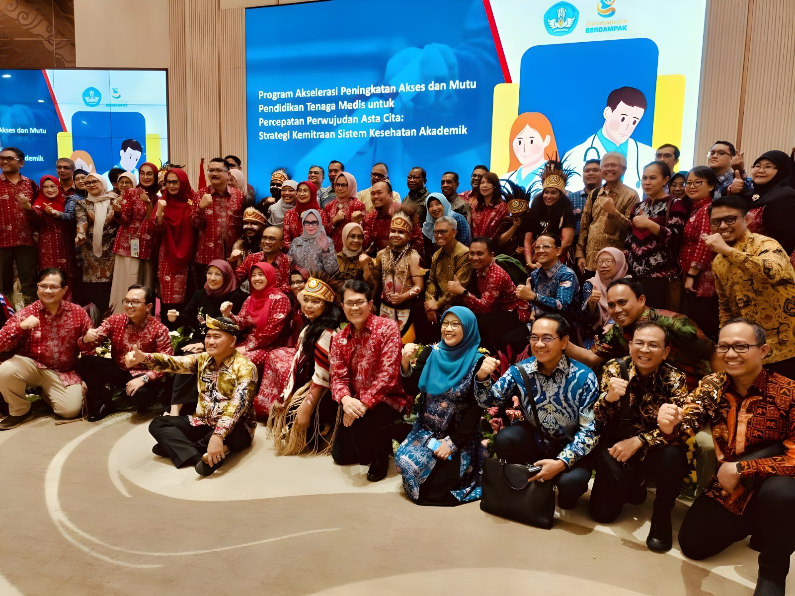 Wakil Rektor I UHT Hadiri Peluncuran Program Akselerasi Peningkatan Akses dan Mutu Pendidikan Tenaga Medis untuk percepatan perwujudan Asta Cita : Strategi Kemitraan Sistem Kesehatan Akademik .Wakil Rektor I UHT Hadiri Peluncuran Program Akselerasi Peningkatan Akses dan Mutu Pendidikan Tenaga Medis untuk percepatan perwujudan Asta Cita : Strategi Kemitraan Sistem Kesehatan Akademik .