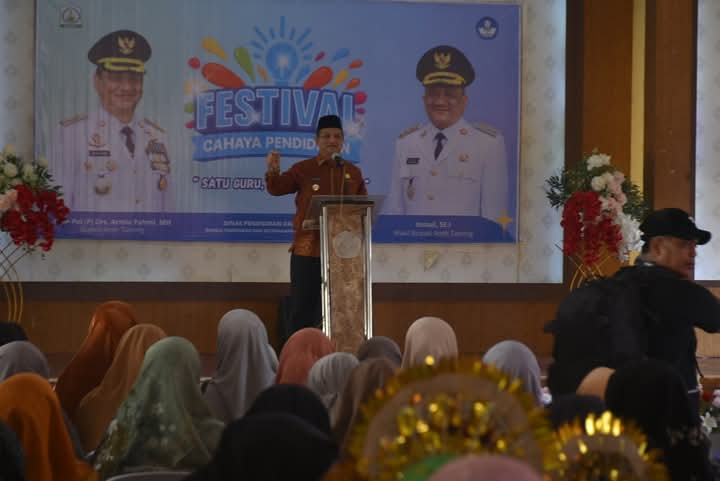 Keterangan Gambar: Bupati Aceh Tamiang, Irjen Pol. (Purn) Drs. Armia Pahmi MH,.