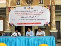 Magister Administrasi Publik UHT Latih Ibu Kader Jadi Agen Perubahan
