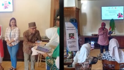 Keterangan Gambar: Buku Antologi Puisi ke-12 Karya Para Guru Sidoarjo
