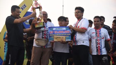 Bupati Sidoarjo Tutup Turnamen Perseka Muda Cup ke XIX Piala Bupati Sidoarjo 2025