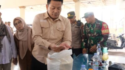 Monitoring Bantuan Pangan, Bupati Subandi: Manfaatkan Beras untuk Konsumsi Pribadi