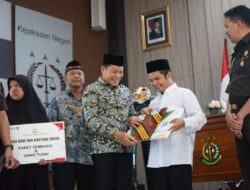 Bupati Sidoarjo Subandi Apresiasi Langkah Kejari Sidoarjo Lakukan RJ Tersangka Penggelapan Motor