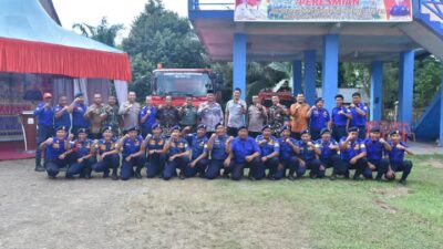 Keterangan Gambar:  Bupati Aceh Tamiang Resmikan 2 Pos Damkar di Tenggulun