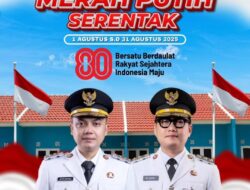 HUT Kemerdekaan RI Ke-80 Pemko Langsa Mengajak Masyarakat Mengibarkan Bendera Merah Putih