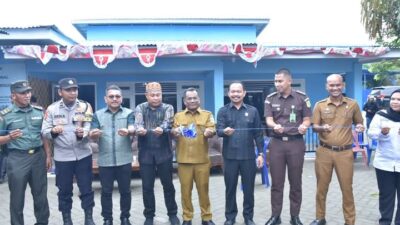 Keterangan Gambar: Wakil Bupati Aceh Tamiang Rermikan Kantor SPPG di Manyak Payed