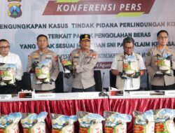 Polisi Berhasil Ungkap Beras Oplosan Sehari Produksi 14 Ton Pemilik Pabrik di Sidoarjo Jadi Tersangka