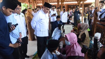 Dukung Cek Kesehatan Gratis, Wamenag RI Pantau Langsung Pelaksanaannya di Kabupaten Sidoarjo