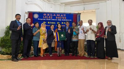 Dr. Risma Resmi Sandang Gelar Doktor Ilmu Kedokteran di Universitas Airlangga