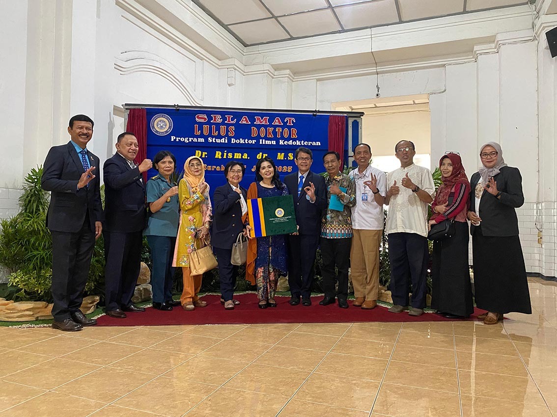 Dr. Risma Resmi Sandang Gelar Doktor Ilmu Kedokteran di Universitas Airlangga