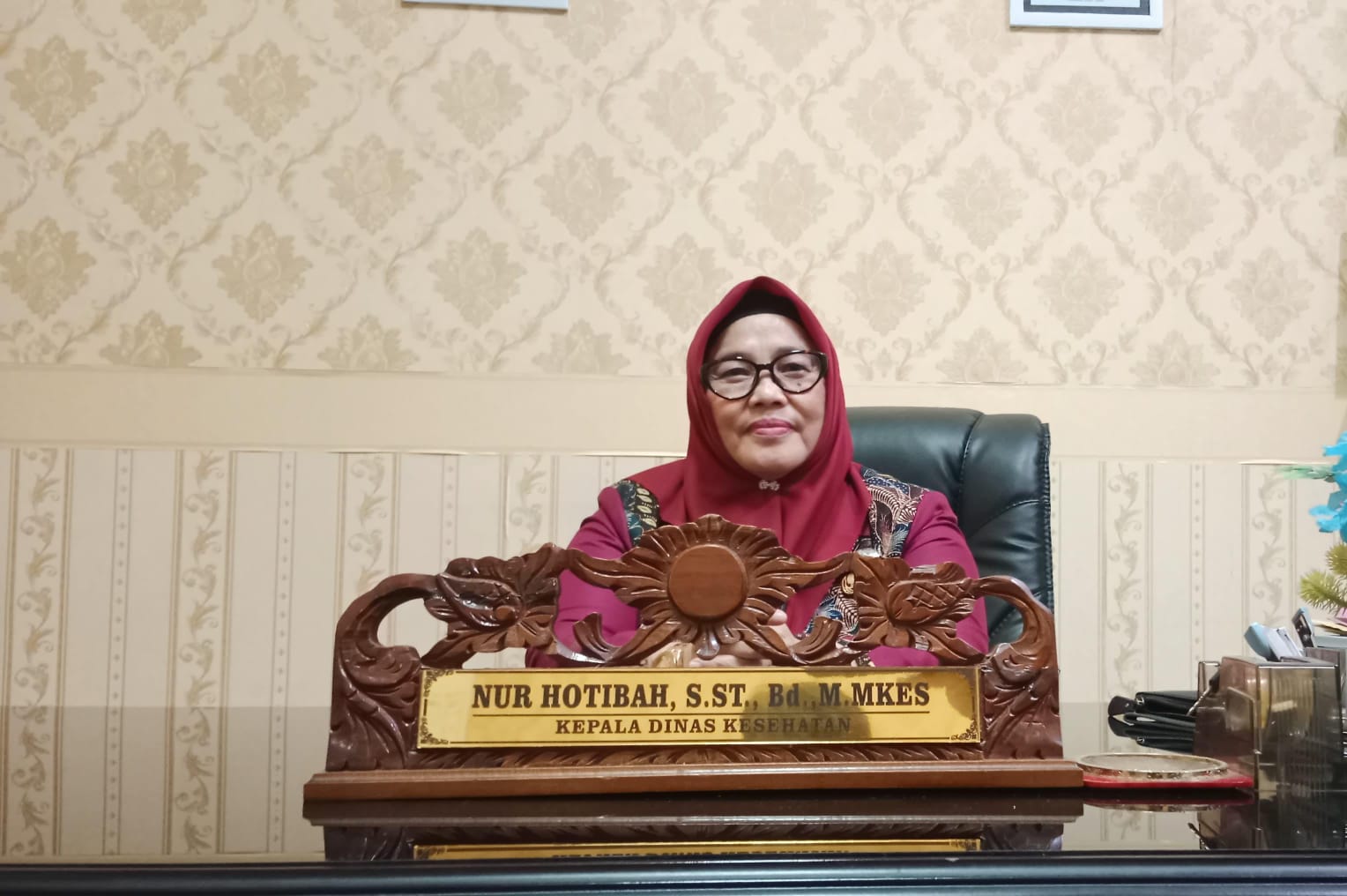 Kepala Dinas Kesehatan Bangkalan, Nur Hotibah