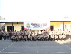 Dukung Gerakan Pangan Murah, Kapolres Pelabuhan Tanjung Perak Luncurkan Program Bhajul Semar